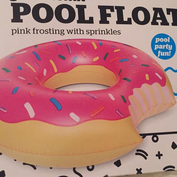 NIB - Giant Donut Pool Float - Picture 3 of 3